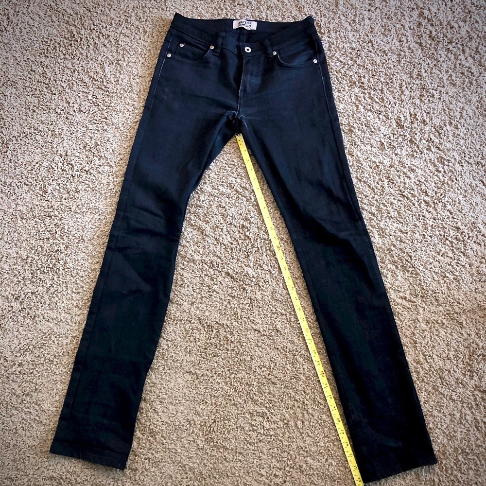 Naked & Famous Black Power Stretch